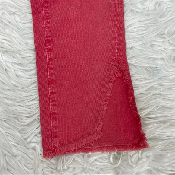 New PAIGE Hoxton Straight Ankle Jean Wildflower NWT Denim 25 - Picture 4 of 14